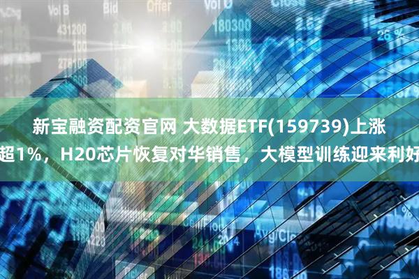 新宝融资配资官网 大数据ETF(159739)上涨超1%，H20芯片恢复对华销售，大模型训练迎来利好